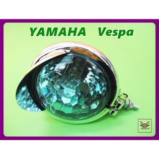 VESPA YAMAHA HEADLAMP REFLECTOR "BLUE" SET ACCESSORIES // จานฉาย ไฟหน้า ไฟแต่ง สีฟ้า ไฟแต่งเวสป้า ไฟแต่งยามาฮ่า