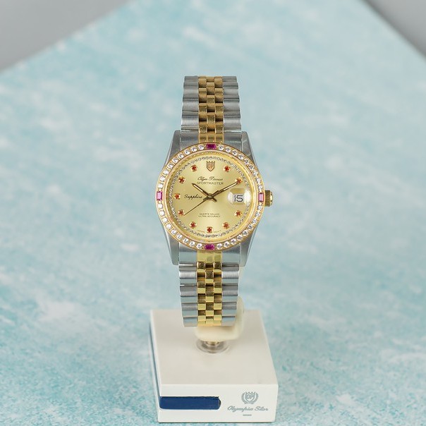 นาฬิกาผู้หญิง Olym Pianus[OP] Saphire SPORTMASTER (ของเเท้ 100%)