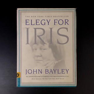 Elegy For Iris - John Bayley (ร้านหนังสือมือสองภาษาอังกฤษ Gekko Books)