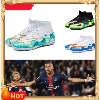 35-45 Mercurial Superfly V FG soccer shoes Mbappe รองเท้าฟุตบอล / รองเท้าสตั๊ด คุณภาพที่ดีที่สุด ที่ถูกที่สุด