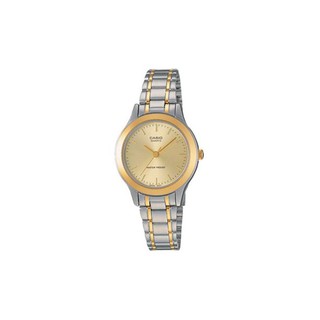 ﻿CASIO นาฬิกาผู้หญิง LTP-1128G-9ARDF สองกษัตริย์ - Gold/Silver