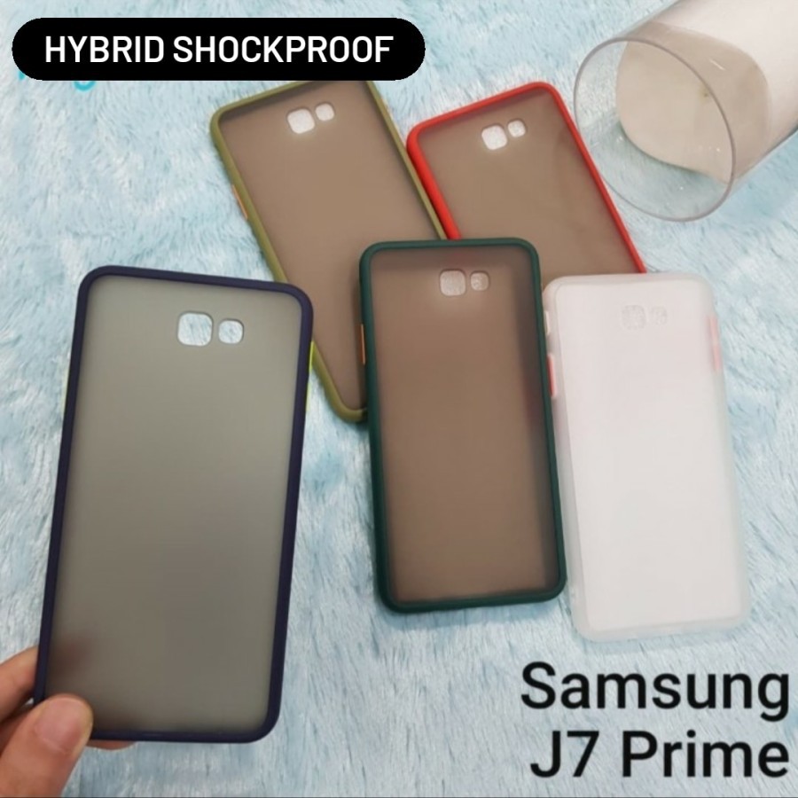 SAMSUNG J2 PRIME/ SAMSUNG J7 PRIME CASE HARDCASE DOFF TRANSPARKANT, CASE DOFF MATE TRANSPARKANT