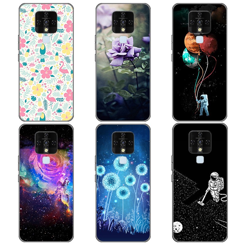 Tecno Camon 16 16 Pro CE7 CE7j CE9h กรณีทาสีซิลิโคนนุ่ม TPU การ์ตูนสําหรับ Tecno Camon 16 CE7 CE7j C