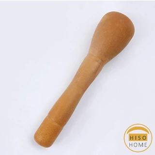 ครกขนาดเล็ก แบบพกพา ครกพลาสติกลายไม้ Manual garlic grinder