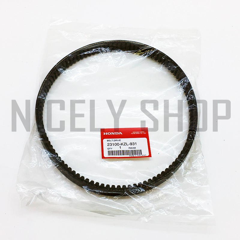 สายพาน แท้ศูนย์ 100% SCOOPY-i รุ่น 2 ไฟเลี้ยวบังลม 2012 SPACY-i ZOOMER-X รุ่น 1 ของแท้ศูนย์ HONDA 23100-KZL-931