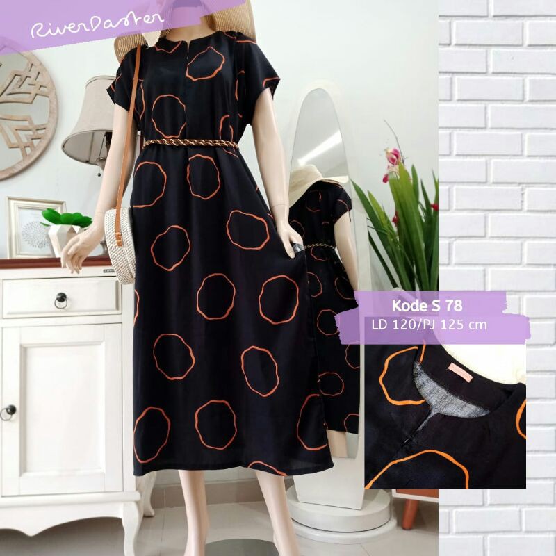 Jannah River Daster S78 dasterviral dasterbranded DasterRayonViscose Daster riverdaster