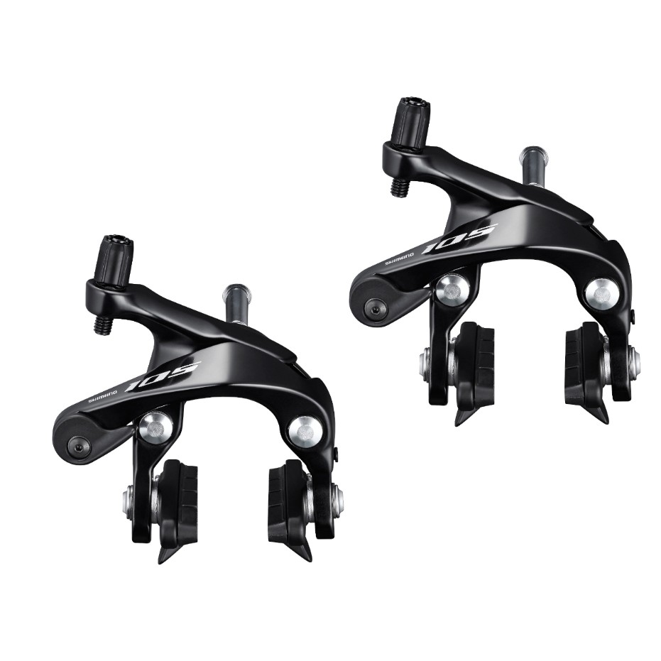 ก้ามเบรคหมอบ Shimano105  BR-R7000  สีดำ  หน้า/หลัง มีกล่อง