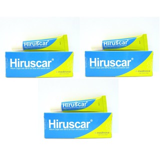 ฮีรูสการ์เจล 7 กรัม เจลลดรอยแผลเป็น Hiruscar gel x 3 หลอด