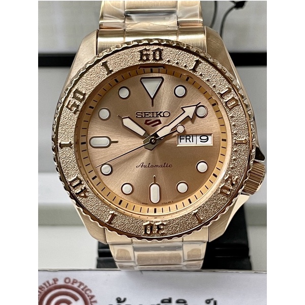 SEIKO 5 SPORTS AUTOMATIC รุ่น SRPE72K1,SRPE72K,SRPE72(Pink gold)