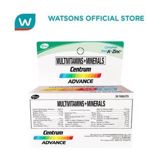 CENTRUM Advance Bottle of 30 Tablets
