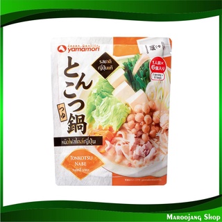 ทงคตสึ นาเบะ ซุปหม้อไฟสไตล์ญี่ปุ่น 27 มล. (6ซอง) ยามาโมริ Yamamori Tonkotsu Nabe Soup ซุป ซุปทงคตสึ ซุปหม้อไฟ ทงคตสึ