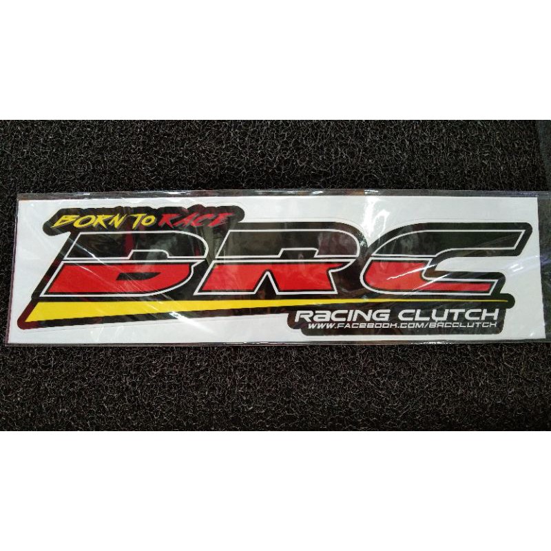 สติ๊กเกอร์ BRC บีอาร์ซี สำหรับติดรถ // สินค้า 1 ชุด มี 2 ชิ้น