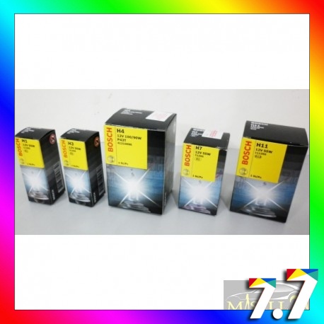 1 ชิ้น BOSCH BULB-H3/H4/H7/HB4 (9006)