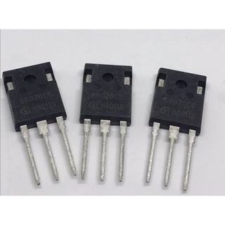 6R070C6 N-Channel MOSFET 53A 600V แพ็ค3ตัว