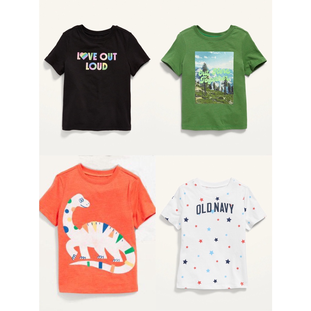 เสื้อยืดเด็ก Old Navy Cotton