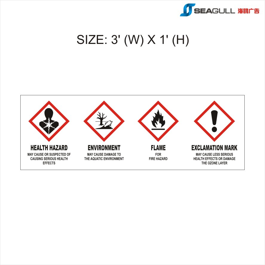Schedule Waste Label Bahan Toksik Buangan Toxic