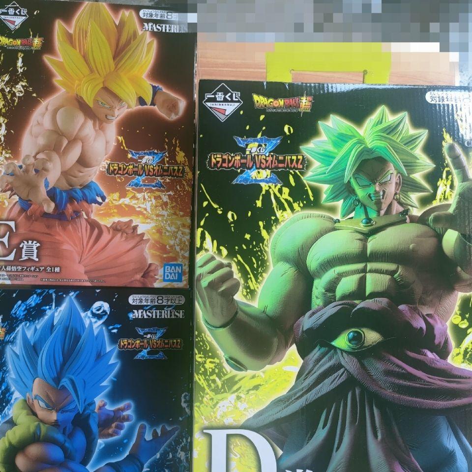 สินค้าเฉพาะจุดของแท้ Bandai Dragon Ball Ichiban รางวัล Super Sai Goku Super Blue Gogeta Legend Broly Figure