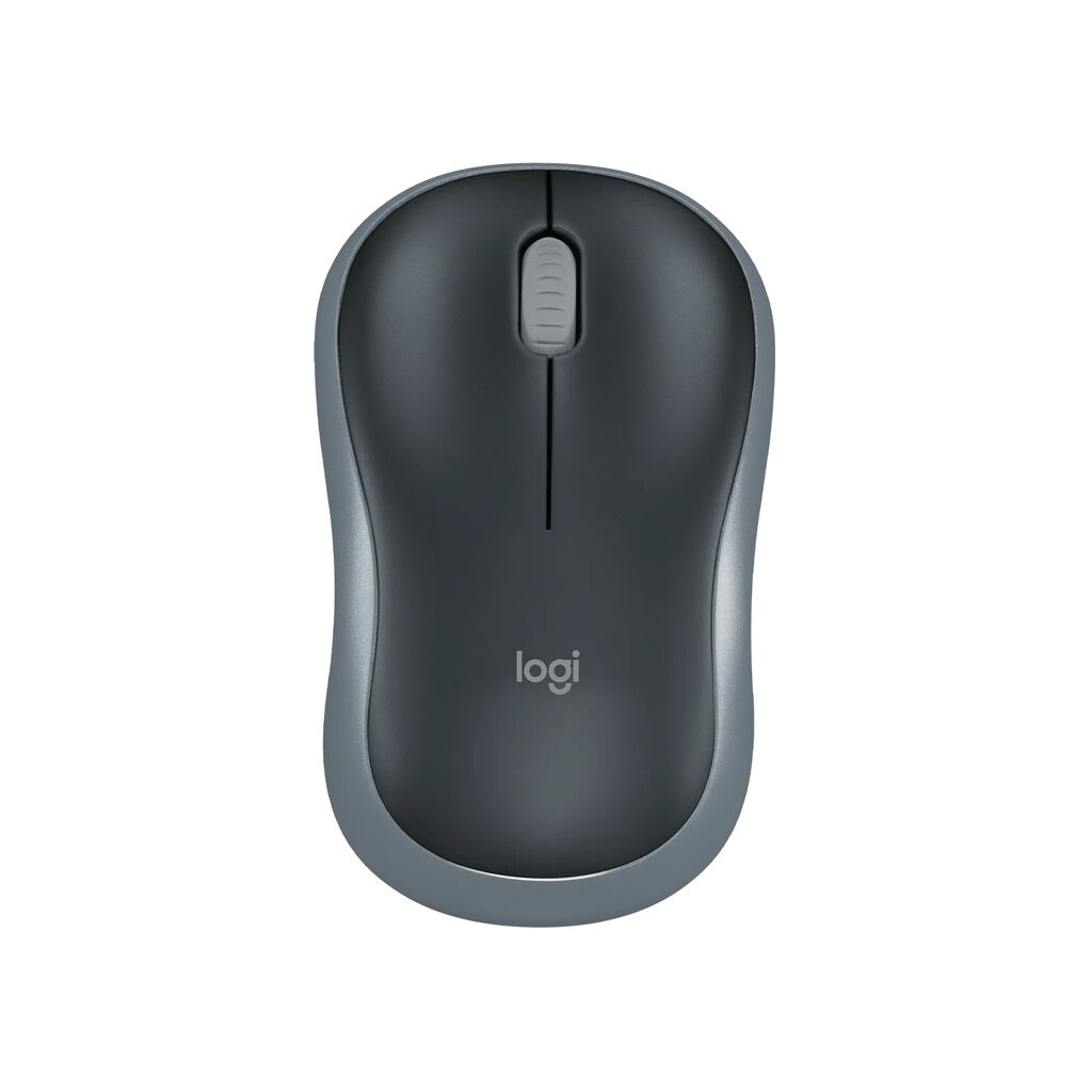 LOGITECH M185 สีดำ Wireless Mouse
