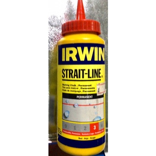 IRWIN ผงบักเต้า113G STRAIT-LINE แดงเข้มชัดผงละเอียดชัด