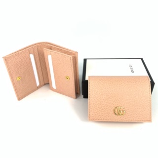 Gucci wallet มือ 1 สี ชมพูอ่อน กระเป๋าสตางค์ มือ 1 gucci