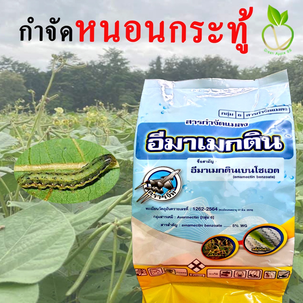 อีมาเม็กติน จรวด เบนโซเอต 5% ขนาด 1 กิโล หนอนข้าวโพด อีมา อีมาแมกติน อิมา อีมาเมกติน ยาฆ่าหนอนทุกชนิด