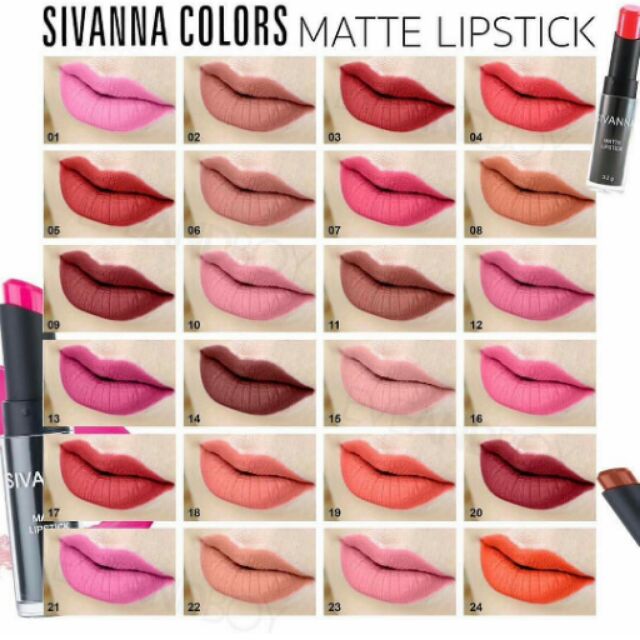 Sivanna matte lipstick