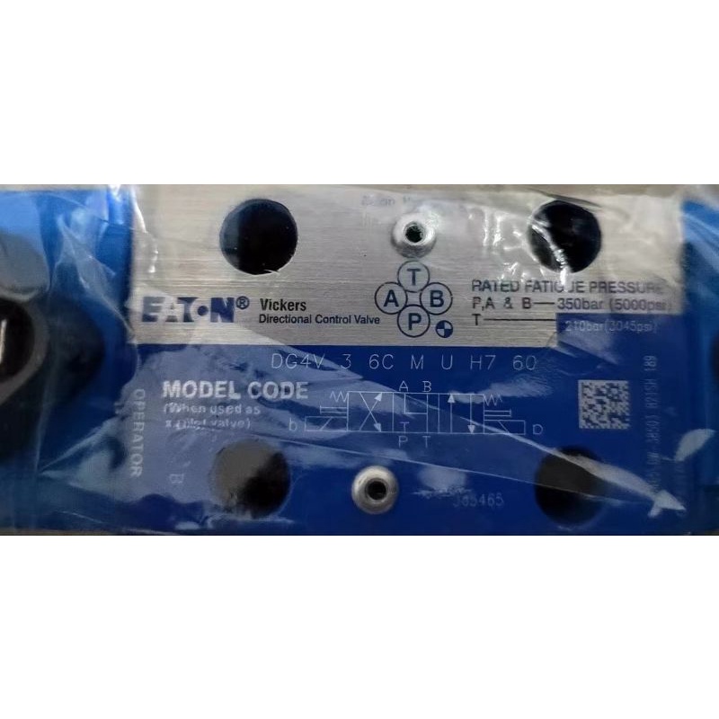 Eaton Vickers วาล์วควบคุมทิศทาง DG4V-3-6C-MH7-60