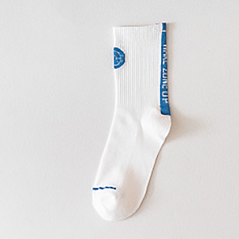 Incerun ถุงเท้าขายาว แฟชั่นสําหรับผู้ชาย 6 สี พิมพ์ลาย