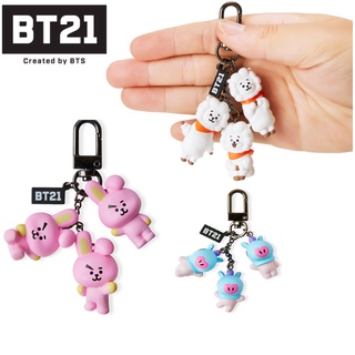 พวงกุญแจ รูป BTS BT21 Official Wageul Wageul ของแท้