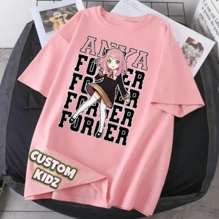 เสื้อยืด พิมพ์ลาย Anya FORGER SPY X FAMILY สําหรับเด็กผู้หญิง