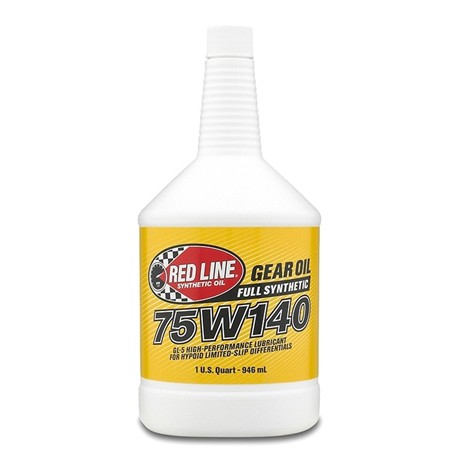 Red line 75W140 GL-5 GEAR OIL Redline by KPTImport