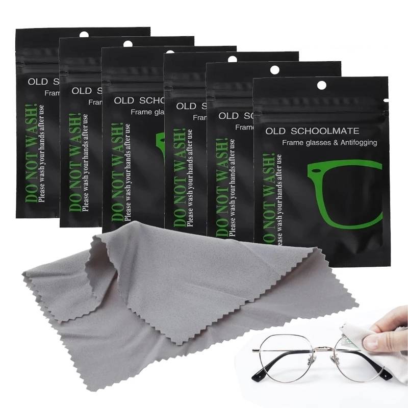 MICROFIBER ผ้าขนหนูไมโครไฟเบอร์สีฟ้าสําหรับทําความสะอาด