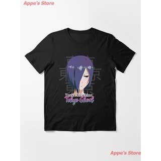 2022 การ์ตูน Tokyo Ghoul ปอบโตเกียว Anime Tv Drawing Tokyo Ghoul Touka Kirishima Essential T-Shirt เสื้อยืดพิมพ์ลาย ผู้ช