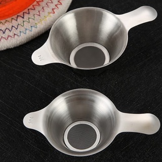 ที่กรองใบชาสแตนเลส 304แท้ รุ่น Premium 304 Stainless Steel Tea Strainer | Nature Kombucha