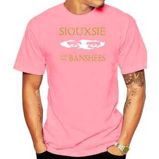 เสื้อยืดผ้าฝ้าย เสื้อยืด ผ้าฝ้าย พิมพ์ลาย SIOUXSIE AND THE BANSHEES S-XXXXXL สไตล์คลาสสิก สําหรับผู้ชาย