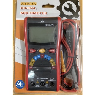 มิเตอร์ มิเตอร์ดิจิตอล มัลติมิเตอร์ DIGITAL MULTIMETER XTMAX DT6222