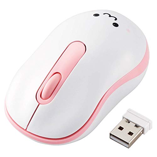 [🗻ส่งตรงจากญี่ปุ่น✈]Elecom Wireless Mouse M-DY10DRSKPN Quiet Antibacterial 3 ปุ่ม S ขนาด Pink