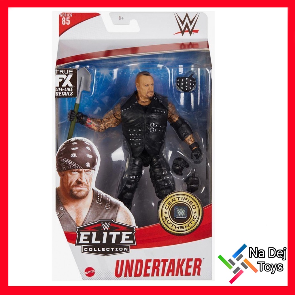 Mattel WWE Elite Undertaker มวยปลํ้า อิลิท อันเดอร์เทกเกอร์ ค่ายแมทเทล ขนาด 6 นิ้ว ฟิกเกอร์