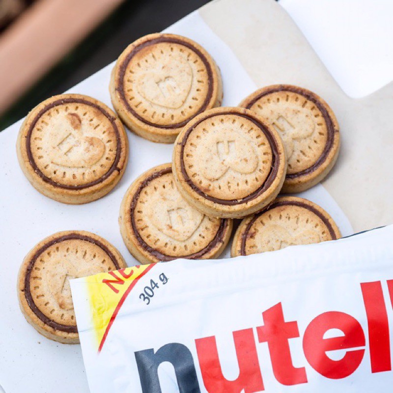 🔥🔥 New Item 🔥🔥 Nutella Biscuit คุกกี้สอดไส้นูเทลล่า
