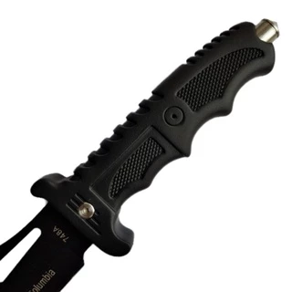 748A Columbia มีดเดินป่า มีดพกพา ขนาด(14 นิ้ว) มีดแคมป์ปิ้ง พร้อมซองใส่มีดอย่างดี