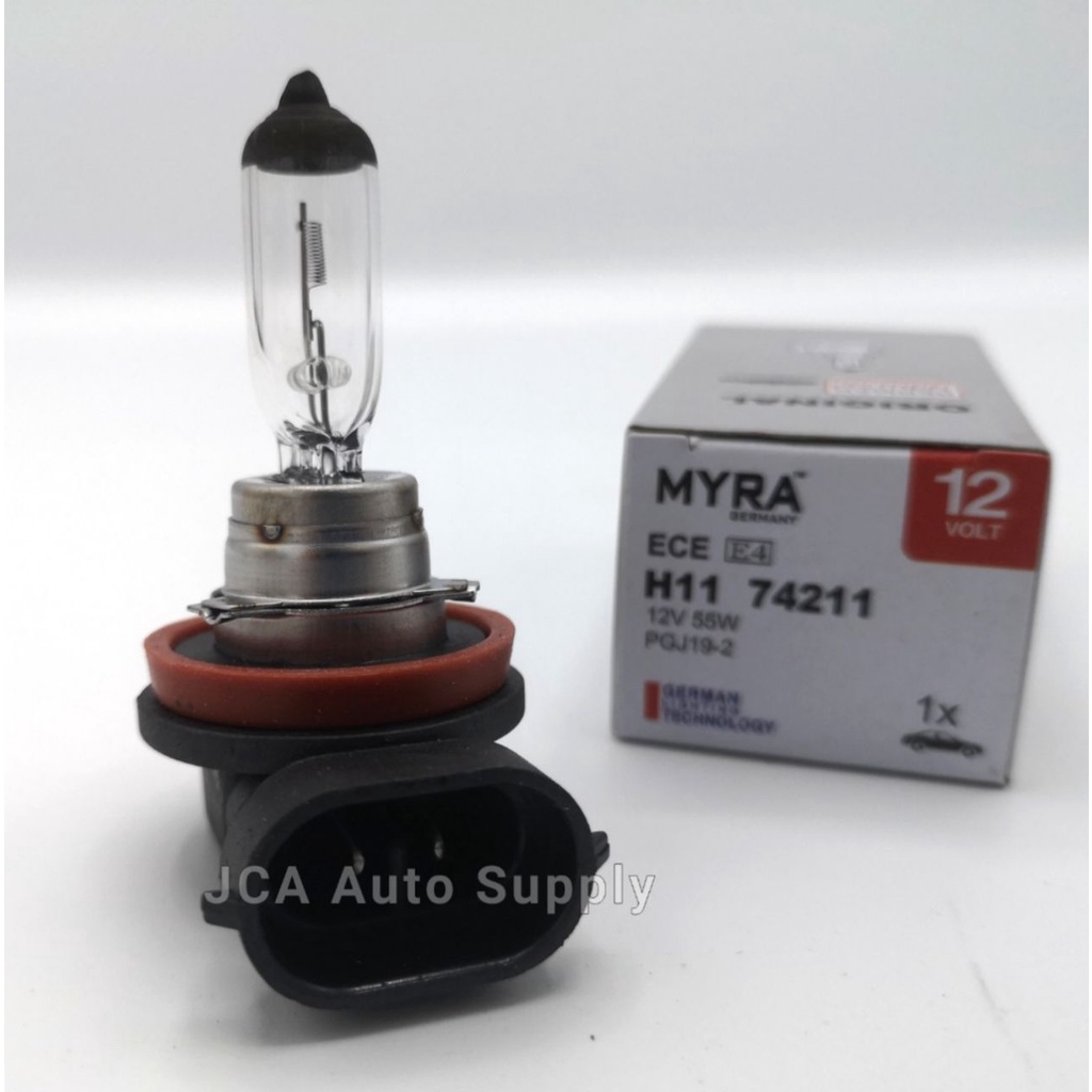 H11 BULB 12V55W - MYRA-HEAD LAMP BULB