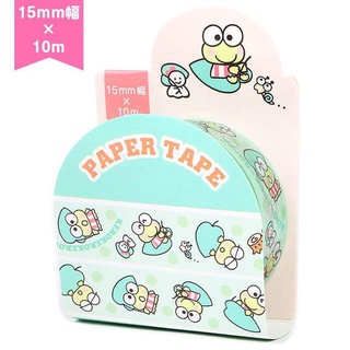 เทปกาว Masking Tape 15 mm x 10 m ลาย KeroKeroKeroppi kr / Kero kero keroppi / KeroKeroKeroppi