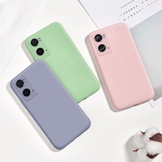 Oppo A76 เคสโทรศัพท์ ซิลิโคนเหลว OPPO A76 A 76 สีลูกกวาด ซิลิโคน TPU ฝาหลัง