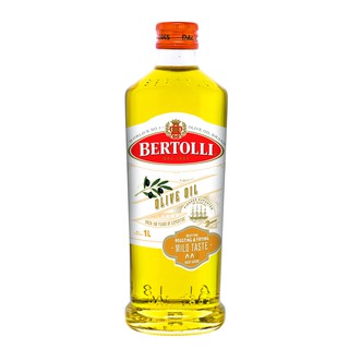 [ส่งฟรี]Bertolli เบอร์ทอลลี่ น้ำมันมะกอกผ่านกรรมวิธี ขนาด 1 ลิตร (เลือกชนิดได้)