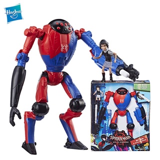 Marvel Legends Spider-Man: Into The Spider-Verse SP//Dr &amp;amp; Peni Parker Marvel&amp; ฟิกเกอร์ซูเปอร์ฮีโร่ แมงป่อง 39 นิ้ว E2840