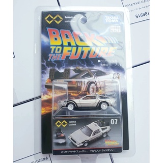 👑Tomica Premium unlimited 07  BACK TO THE FUTURE TIME MACHINE👑（พร้อมส่ง)