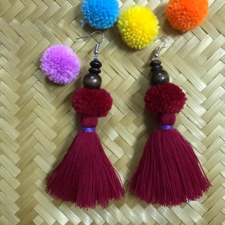 ต่างหูพื้นเมือง Hands make