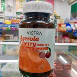 VISTRA ACEROLA CHERRY 1000MG 100 เม็ด