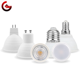 Got Liang หลอดไฟสปอตไลท์ LED MR16 GU10 E27 E14 6W วัตต์ 220V…