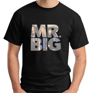 เสื้อยืดวินเทจเสื้อยืดลําลอง พิมพ์ลายกราฟฟิควงร็อค Mr Big Legend 2021S-4XL